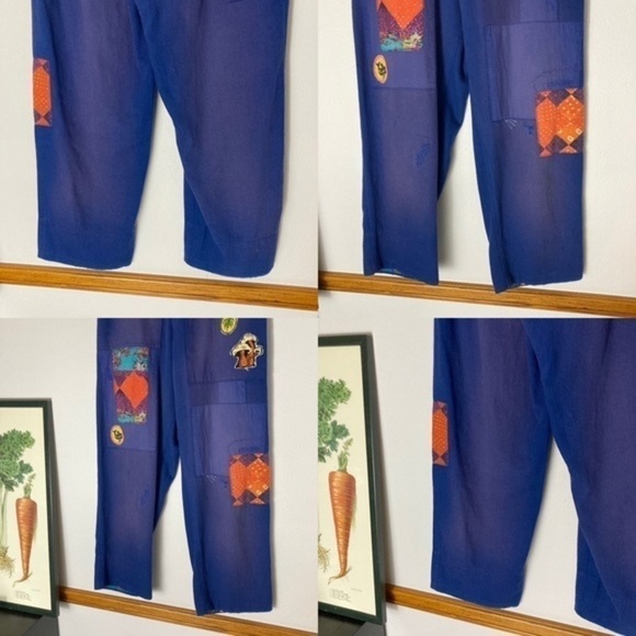 Kimchi Blue distressed and patchwork Scout pants size S - Picture 9 of 16